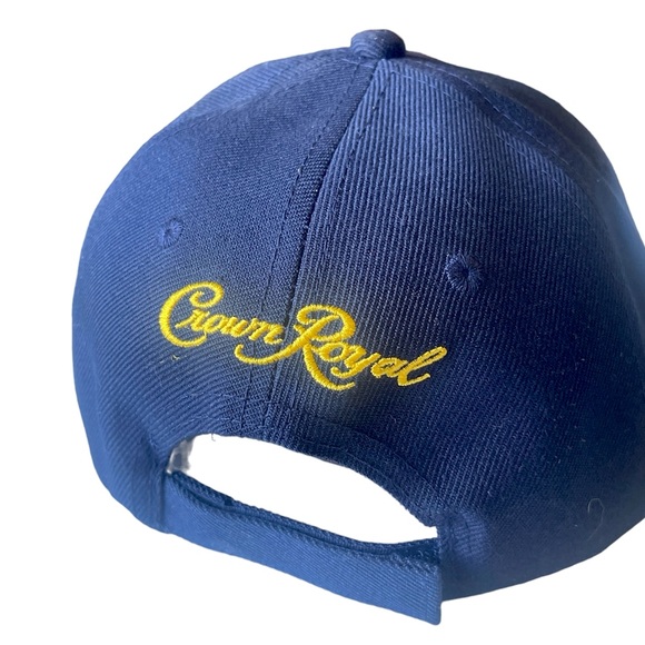 CROWN ROYAL Promo NHL Hockey Baseball Cap Velcro Adjustable Back - Picture 3 of 4